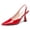 red, variant on Women Slingback Stiletto High Heels Closed Pointed Toe Pumps Office Dress Shoes