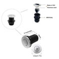 thumbnail image 4 of Sink Top Push Button with Air Hose Replacement, Air Switch Button for Garbage Disposal Sink Top Air Actived Switch Sink Garbage Disposal Parts by Ketofa, 4 of 4