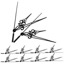 GOOHOCHY Household Clock Parts Decorative Clock Hands Metal 10 Sets