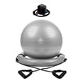 thumbnail image 1 of de silla con pelota de Yoga, pelota para hacer ejercicio, suministros de 25,59 pulgadas de diámetro con Base de anillo inflable, pelota de, 1 of 8