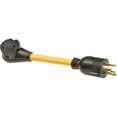 thumbnail image 2 of Arcon Adaptateur de Cordon d'Alimentation 14977, Adaptateur de Remplacement pour Cordon de Génératrice; Type de Fiche à Verrouillage par Torsion; 30 A Femelle vers 30 A Mâle; Longueur de 12 Pouces; Verrouillage L5-30 vers 5-30R, 2 of 4