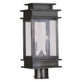 thumbnail image 2 of Livex Lighting Princeton 2 Light Outdoor Post Lantern, 2 of 2
