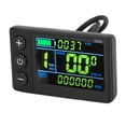 thumbnail image 1 of Electric Cycling Computer, Backlight Smart Universal Fit Water Proof 5 Pin Connector Electric Cycling LCD Display S866  for Outdoor, 1 of 7