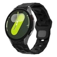 thumbnail image 1 of Correa de Silicona con Diseño Diamante para Galaxy Watch 7/6/5/4 Fe, Unisex, Resistente al Agua, Estilo Deportivo, 1 of 5