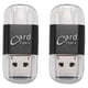thumbnail image 1 of 2X Lector de Tarjetas Aluminio Usb Type C Otg Adaptador de Lector de Tarjeta de Memoria Externa -Sd / Tf para Computadora Teléfono MóVil (Negro), 1 of 8