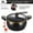 Black, variant on Kcavykas up to 60% off Gifts Mini Pressure Cooker 8L + Fast Heating Pressure Pot with Lock Handles + Induction-Compatible Non-Stick Stockpot with Standable Base Gift