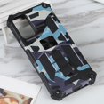thumbnail image 2 of Funda de TPU con soporte magnético para Samsung Galaxy A14 5g con armadura de camuflaje y PC, 2 of 5