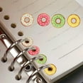 Donut Hole Reinforcement Stickers,0.5inch Loose Leaf Paper Reinforcing