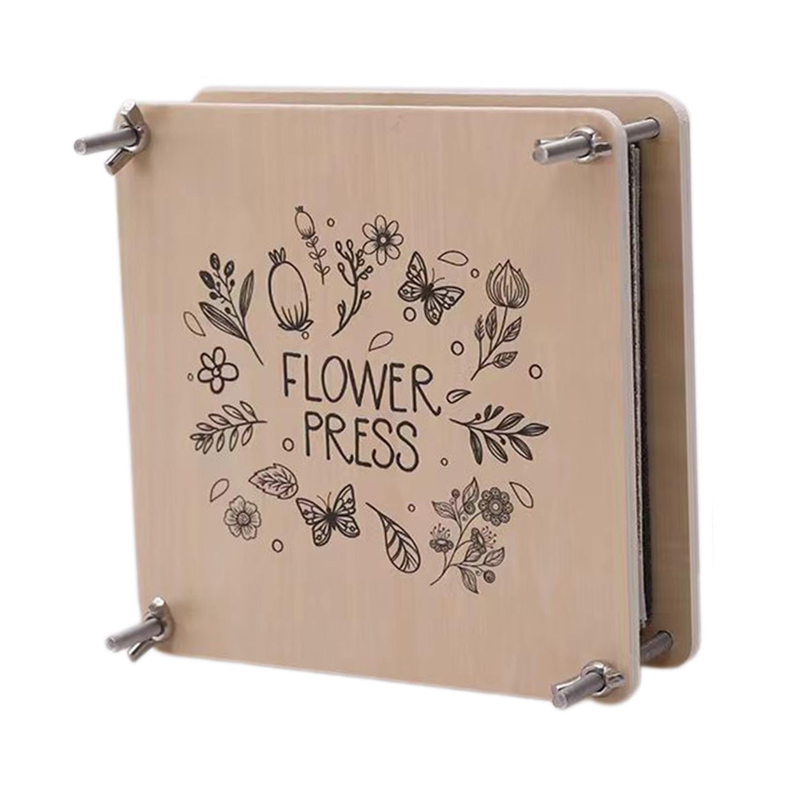 Microwave Flower Press, Quickly Flower Pressing Kit, 6.3 x 6.3