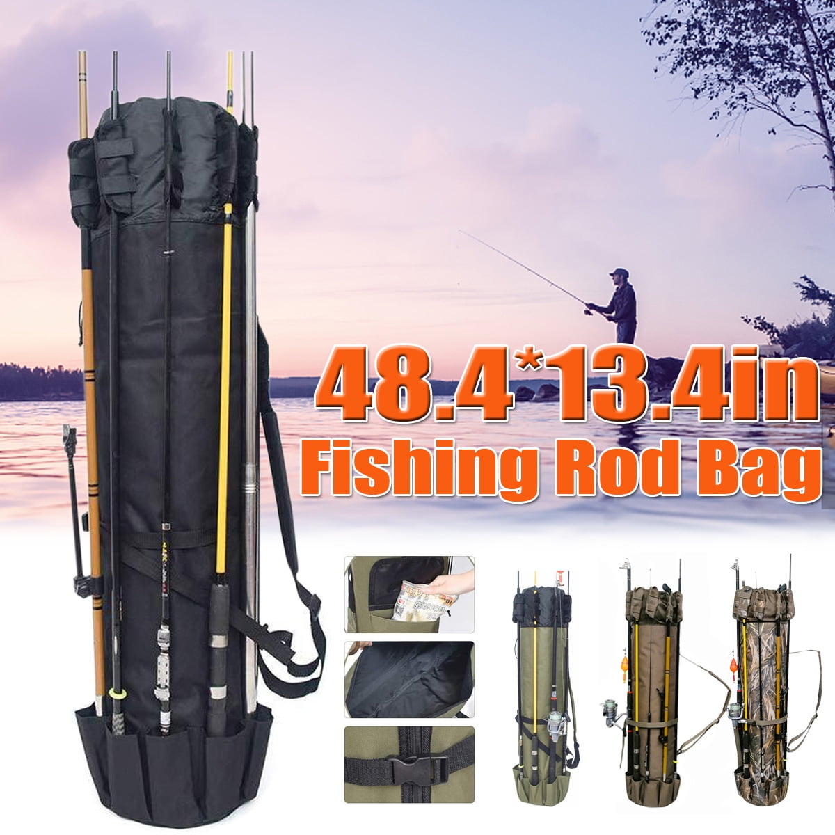 fishing rod case walmart