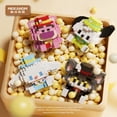 thumbnail image 5 of -figuras de Anime Sanrio Hello Kitty, bloques de construcción, My melody Kuromi, muñecas ensambladas, Cinnamoroll, regalos para niños, 5 of 5