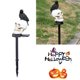thumbnail image 5 of Enchufe Calavera Con Adorno Animal Iluminada (cuervo Torcido), 5 of 9