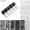 A, variant on 10 Rolls of Lace-Trimmed Nail Foil in Classic Black and White for Diy Nail Art, Self-Adhesive and Easy to Apply