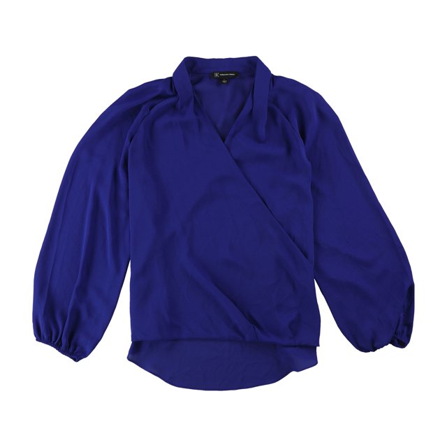 Blusa Corta I-N-C para Mujer Azul Grande