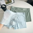 thumbnail image 3 of Men Boxer Underwear Mid-rise Ice Silk Shorts Briefs Ultra Thin Breathable Seamless Summer Panties, 3 of 8