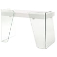 thumbnail image 3 of Casabianca Modern Archie Engineered Wood Office Desk in White, 3 of 10