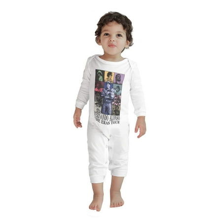 

Fernando Alonso Baby Crawler Boy Girl Rompers Bodysuit Long Sleeve Jumpsuit Playsuit One Piece Outfit Clothes