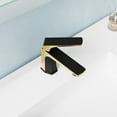 thumbnail image 4 of ANZZI Bathroom Faucet with Pop-Up Drain, Single-Handle Single-Hole in Matte Black / Brushed Gold, 4 of 8