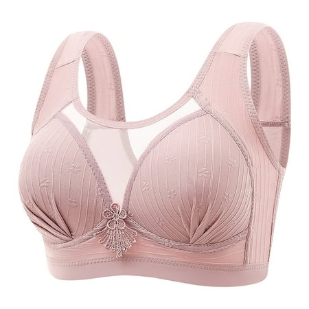 

Fabiurt Women s Bra Womens Size Bra Full Bust Bra Lace Bra Push Up Brassiere Bra Thin Cup Bra Low Cut Bra For Ladies Purple