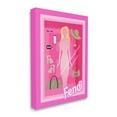 thumbnail image 4 of Stupell Industries Glam Brand Fashion Doll Beauty & Fashion Painting Gallery Wrapped Canvas Print Wall Art, 24 x 30, 4 of 8