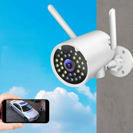 

Ckraxd Security Cameras Wireless Outdoor 2.4GHz & 5GHz WiFi Light Bulb Camera 1080P Indoor for Home Camera System Motion Detection Two-Way Audio