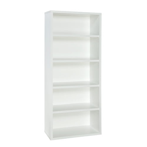 Closetmaid 165100 Decorative Storage, Metro Tall Wide Extra Deep Bookcase White