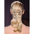 thumbnail image 4 of 50 Count, Brown Crimped Women's Slider Bobby Pins, 2 Inch Pins Help Hold Hairs in Place, Hair Accessories to Style Easily and Keep Your Hair Tight, 4 of 5