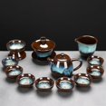 thumbnail image 4 of Ceramic Kiln Sand Gold Tea Set High End Business Gift Kung Fu Tea Set, 4 of 5
