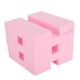 thumbnail image 2 of Juego de esponjas de ducha para toda la familia para una limpieza suave de adultos y niños, esponjas de baño suaves y exfoliantes de color rosa, paquete de 10, 2 of 8