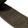 thumbnail image 4 of 1 Roll Titanium Lava Exhaust Header Wrap 2"x 50ft Roll 10x Stainless Steel Ties, 4 of 4