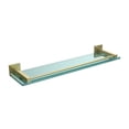 thumbnail image 2 of Montero Collection 22 Inch Glass Shelf with Gallery Rail, 2 of 2