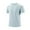 Light Blue1, variant on Chbgutlmr Workout Shirts for Men Short Sleeve Crew Neck Vented T-Shirts Casual Comfy Summer Athletic Gym Breathable Tops