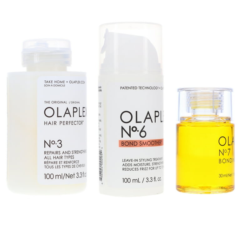 Olaplex Hair Perfector No. 3, Bond Smoother No. 6 & Bonding