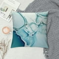 thumbnail image 2 of Fenyluxe Ice Droplets Pillow Cushion Covers Short Plush Throw Pillow Cover 1PC for Sofa Couch Bedroom Car Home Decor 24x24in, 2 of 5