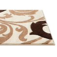thumbnail image 4 of Infinity Home 600624 3 ft. 11 in. x 5 ft. 3 in. Ruby Leslie Fleur De Lis Area Rug - Ivory, 4 of 5