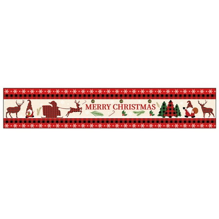 

Rdeuod Office Decor Christmas Home Supplies Cotton Linen Table Runners Creative Tablecloths