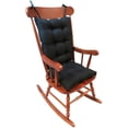 thumbnail image 1 of The Gripper Non-Slip Omega Jumbo Rocking Chair Cushions Set, Seat and SeatBack Pads, 1 Pack, Midnight, 1 of 5