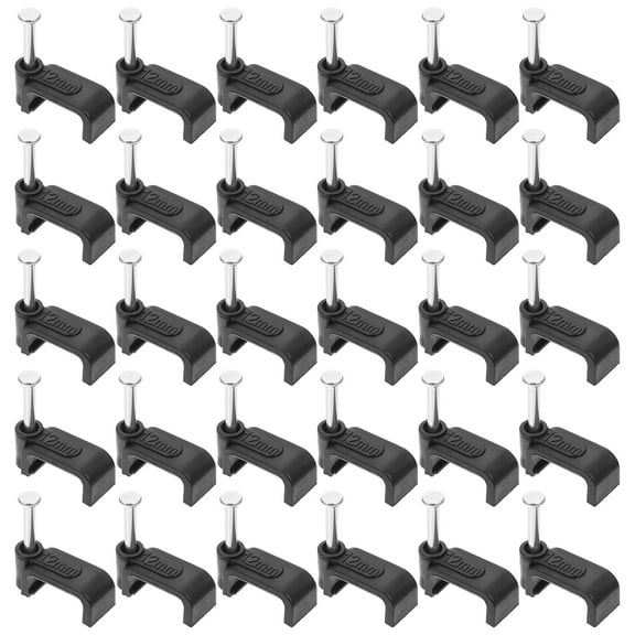 100 Pcs Nail Wire Cable Fixing Clips Cables