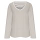 thumbnail image 4 of ICHUANYI Clearance Ladies Fashion Retro Color Long Sleeve V-neck Shirt Woman Casual Loose ICHUANYI "ICHUANYI", 4 of 5
