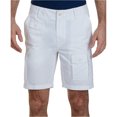 thumbnail image 1 of Nautica Mens Navigator Casual Cargo Shorts, White, 32, 1 of 1