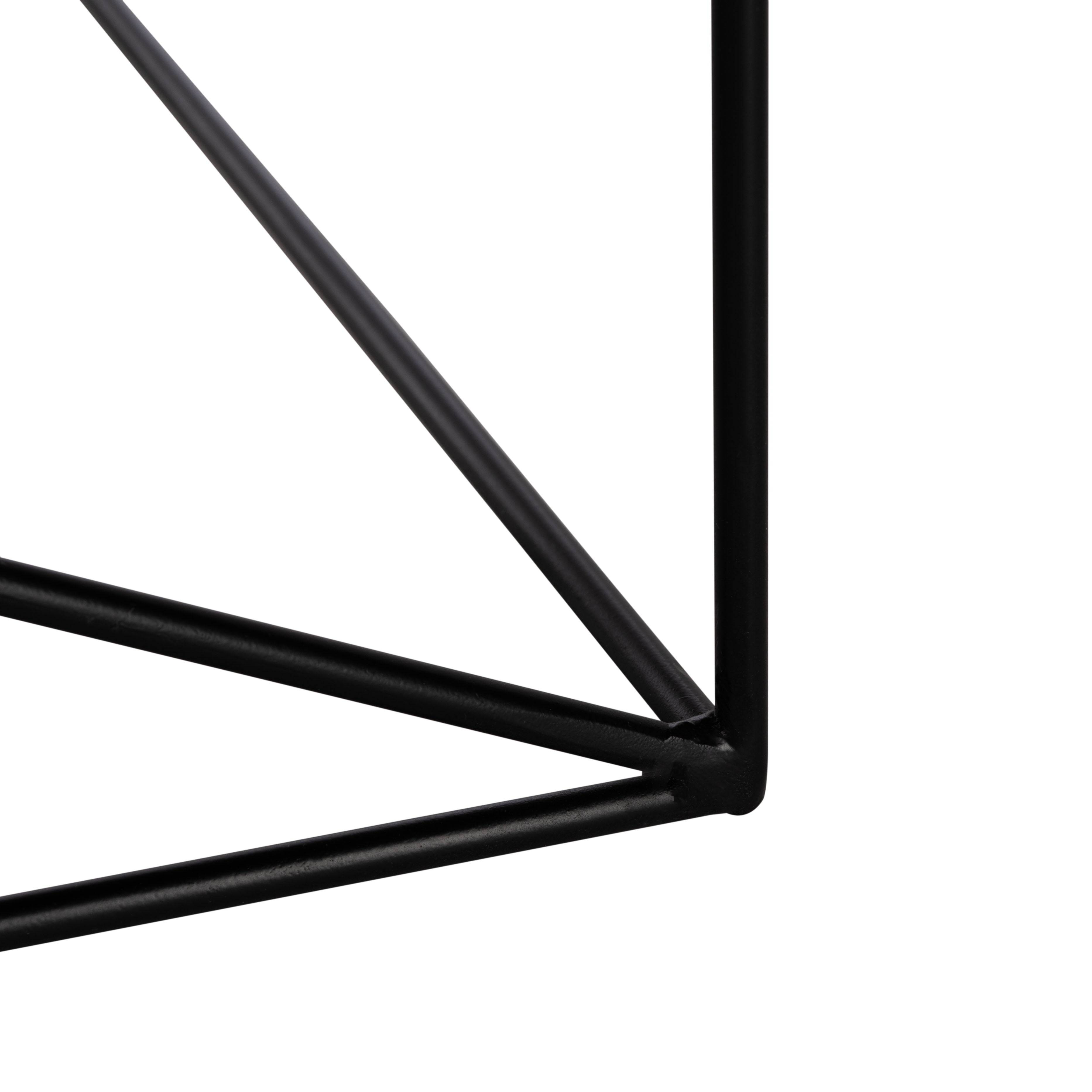 SAFAVIEH Rylee Modern Rectangle Coffee Table, Dark Grey/Black
