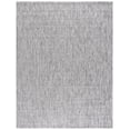 thumbnail image 2 of Safavieh Courtyard Mitre Geometric Indoor/Outdoor Area Rug, Light Gray/Dark Gray, 8' x 10', 2 of 11