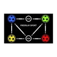 thumbnail image 1 of koolsoo Football Training Mat Easy to Clean Football Mastery Mat for Indoor Starters, 1 of 9