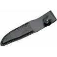thumbnail image 2 of SZCO 9" Black Wild Deer Hunter Knife, Stainless Steel Fixed Blade with Silver Bolster and Black Handle, Traditional Hunting and Survival Tool with Sheath, 2 of 4