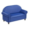 thumbnail image 2 of Softscape 10493-BL Little Lux Preschool Sofa - Blue, 2 of 6