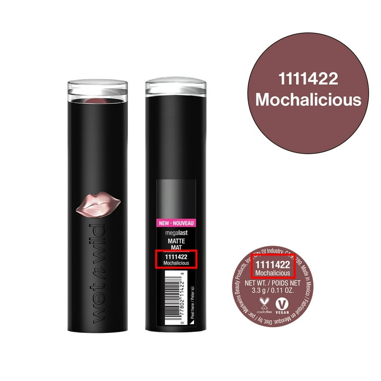 wet n wild Mega Last Matte Lip Color Mochalicious Long-Lasting