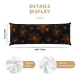 thumbnail image 2 of Halloween Body Pillow Cover, Halloween Skeleton Spider Halloween Decorations Body Pillow Cases with Zipper Soft Smooth Skin Friendly Long Pillow Case 20x54 inches, 1Pcs, 2 of 6