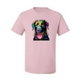 thumbnail image 2 of Love Can Make a Tail Wag Pitbull Dog Lover Men's Graphic T-Shirt, Light Pink, 3XL, 2 of 3