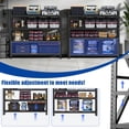 thumbnail image 4 of 5000LBS Industrial Shelving Heavy Duty Metal Adjustable Garage Storage Unit Black, 4 of 18