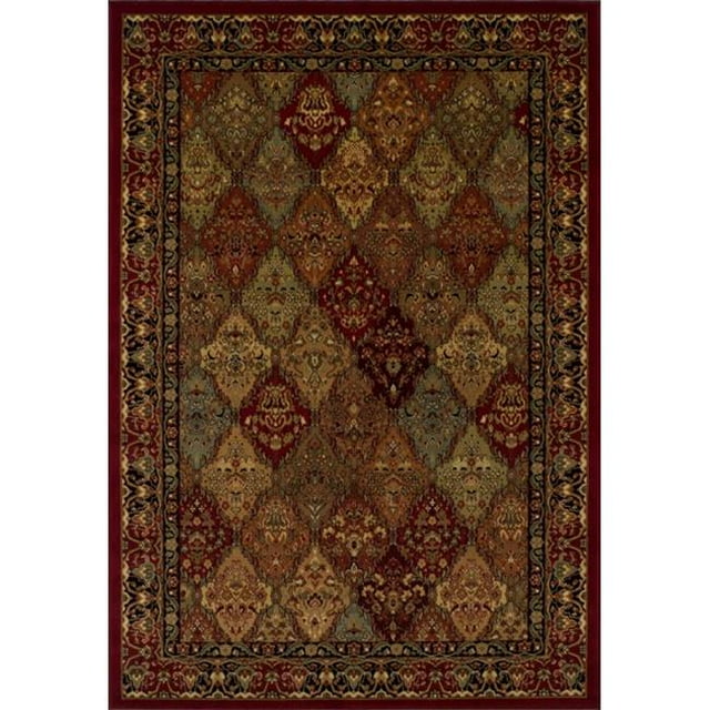 Dalyn WB38RD5X7 5 ft. 1 in. x 7 ft. 5 in. Wembley Red Area Rug
